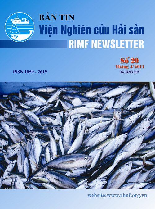 Bản tin Viện nghiên cứu Hải sản số 20 tháng 4/2011