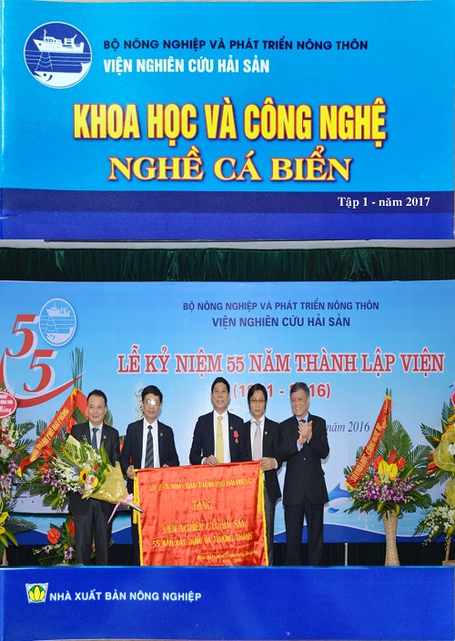 Ấn phẩm khoa học công nghệ nghề cá biển tập 1 năm 2017