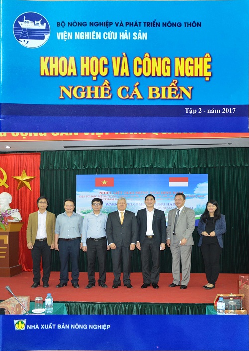 Ấn phẩm khoa học công nghệ nghề cá biển tập 2 năm 2017