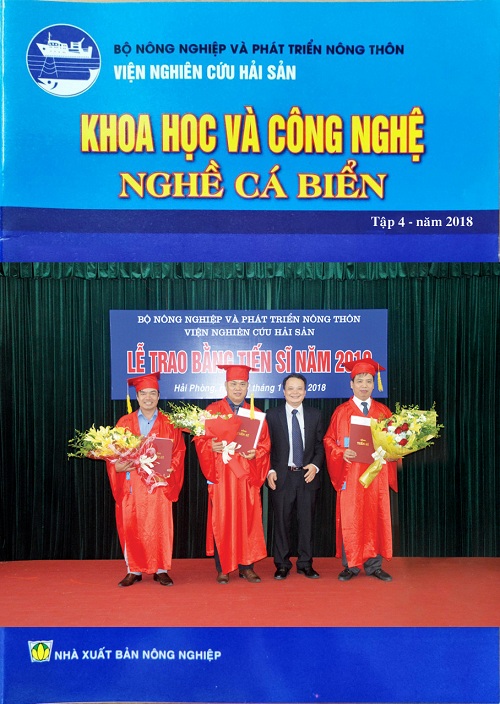 Ấn phẩm Khoa học công nghệ Nghề cá biển tập 4 năm 2018