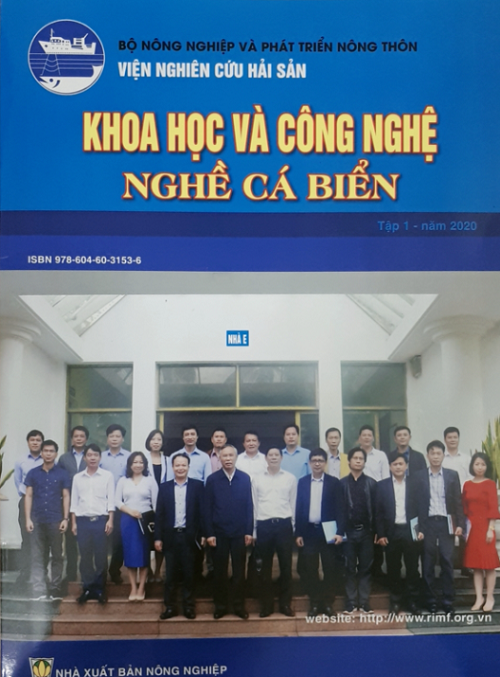 Ấn phẩm khoa học công nghệ nghề cá biển tập 1 năm 2020