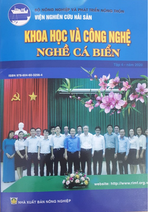 Ấn phẩm khoa học công nghệ nghề cá biển tập 4 năm 2020