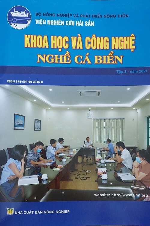 Ấn phẩm khoa học công nghệ nghề cá biển tập 3 năm 2021