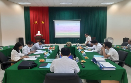 Nghiệm thu cấp cơ sở Đề tài “Ứng dụng và chuyển giao công nghệ bảo quản sản phẩm khai thác trên tàu lưới chụp mực xa bờ phù hợp với điều kiện thực tiễn tại tỉnh Quảng Nam”