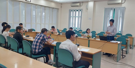 Hội thảo triển khai nhiệm vụ khoa học cấp Thành phố: “Nghiên cứu quy trình công nghệ sản xuất chế phẩm axít hữu cơ từ vi sinh vật bổ sung vào thức ăn phục vụ nuôi trồng thủy sản.” 