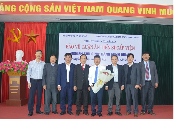 Lễ bảo vệ Luận án Tiến sĩ cấp Viện của Nghiên cứu sinh Đặng Minh Dũng