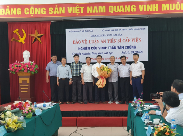 Lễ bảo vệ Luận án Tiến Sĩ của nghiên cứu sinh Trần Văn Cường