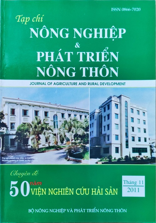 Tạp chí Nông nghiệp và Phát triển nông thôn số chuyên đề năm 2011