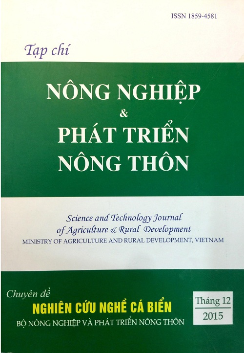 Tạp chí Nông nghiệp và Phát triển nông thôn số chuyên đề năm 2015