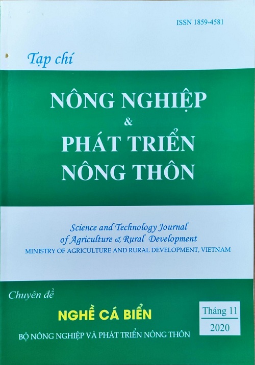 Tạp chí Nông nghiệp và Phát triển nông thôn số chuyên đề Nghiên cứu Nghề cá biển năm 2020