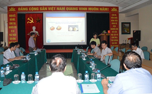 Đánh giá chuyên đề tiến sĩ NCS Nguyễn Xuân Thành và NCS Bùi Quang Mạnh